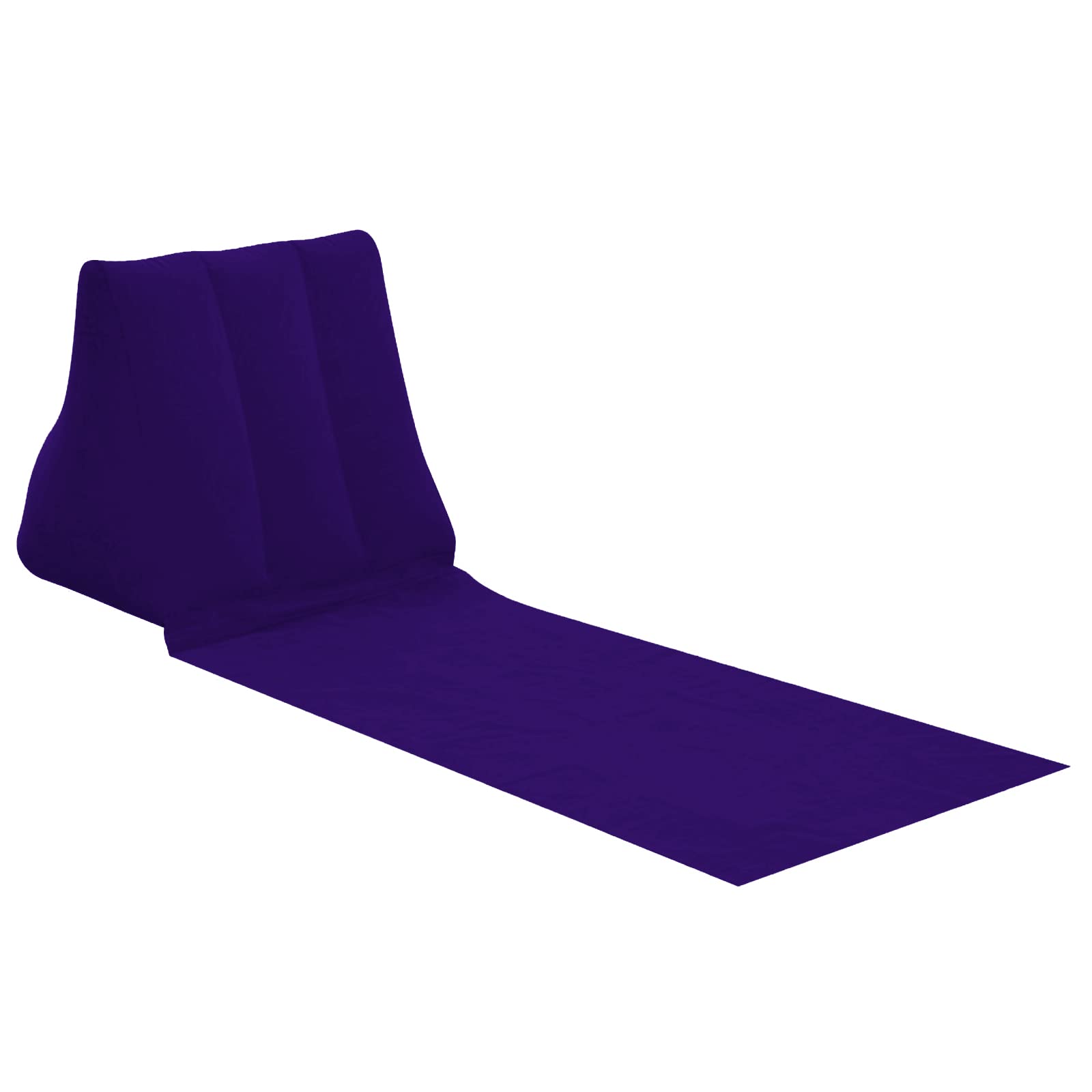Lot de 2 coussins gonflables pour bain de soleil et de plage avec dossier pour voyage, camping