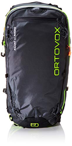 ORTOVOX ASCENT 40 AVABAG  Mochila Unisex Adulto  Negro  Black Anthracite   24x36x45 cm