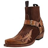  Sendra Cowboy Stiefelette 12179 Braun, Schuhgröße:EUR 43