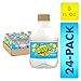Splash Refresher, Lemon Flavor Water Beverage, 8 Fl Oz Plastic Bottles (24 Count)
