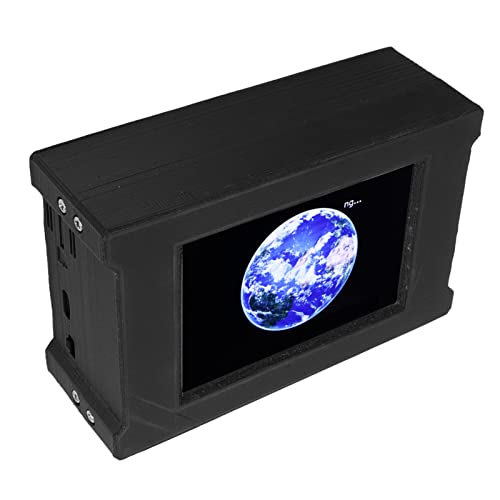 Módem de Voz Digital, Caja de Punto de Acceso MMDVM con Vibración de Cálido, Generación de Calor bajo con Pantalla a Color de 3,5 Pulgadas para Radioaficionado (Negro)
