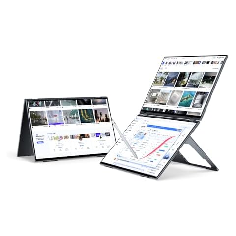 EHOMEWEI Dual Stacked 16" Monitor Cover