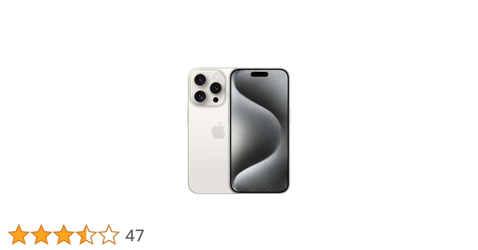 Amazon | 【整備済み品】 Apple iPhone 15 Pro 256GB ホワイト