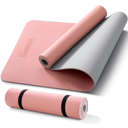 Umineux Yoga Mat Non Slip, 6MM (1/4