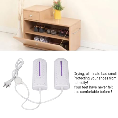 Secador de zapatos eléctrico PerGar blanco silencioso eficiente miniatura 4