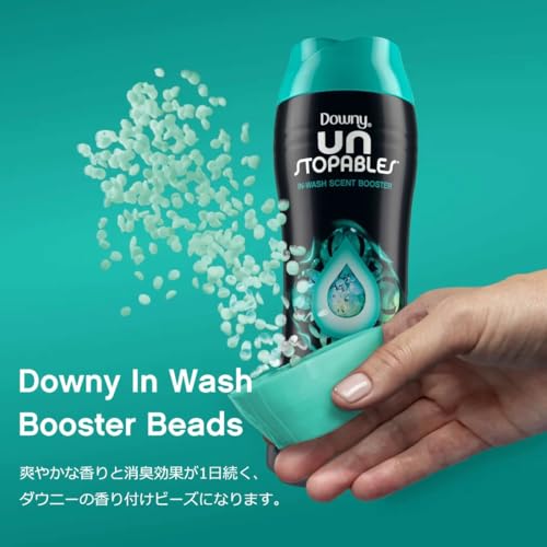 Downy 87336 UnStopables Laundry Scent Booster, Fresh Scent, 9.1 oz. - image 2