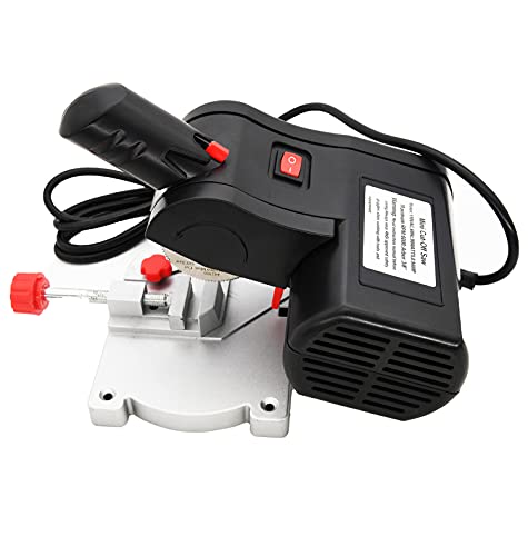 Mini Miter Saw, Mini Chop Saw For Crafts, Mini Miter Cut-Off Chop Saw With 2" Blade 1/2" Cuting Depth Miter Adjust Miter Gauge For Cutting Metal Wood Plastic Diy Working #TOP1