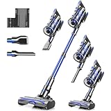 Tikom Cordless Vacuum Cleaner for Home, 450W/40000pa Stick Vacuum, Anti-Tangle, Lightweight Handheld Vacuum for Hard Floor, Pet Hair, V700