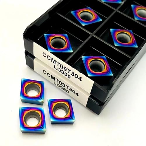Fresas CNC CCMT09T304 CCMT09T308 LD960 10 piezas miniatura 5