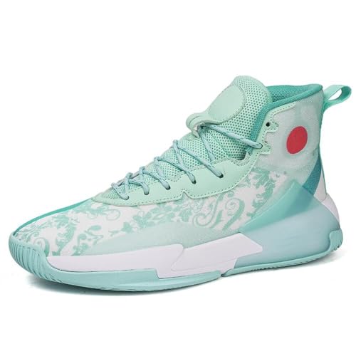 �����Y �o�X�P�b�g�{�[���V���[�Y ����~�� �Ռ��z�� �ʋC�� ���p�I �g���[�j���O �X�|�[�c�u�[�c �E�H�[�L���O�V���[�Y(Green,28 cm)