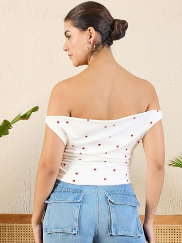 Image of Uptownie Women Top | Stretchable Cowl Neck Ruched Design | Sleeveless & Knitted Fabric for Casual Soft & Comfortable