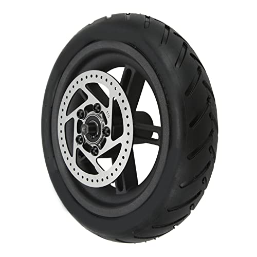 BuyWeek Roue Arrière de Trottinette Électrique avec Frein à Disque 110 mm pour Xiaomi M365/1S/Lite, Pneu Pneumatique de Roues de Rechange de Scooter...