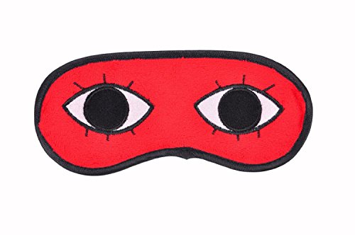 JYtop-Online Gintama Okita Sougo's Cosplay Blindfold Style Eye Mask, Red, One Size
