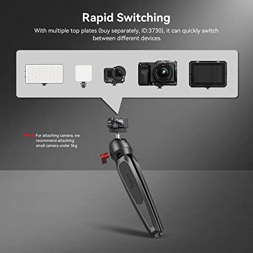 Smallrig Quick Release Plate Drop-In Hawklock Mini Quick Release Camera Mount Adapter With 1/4" Screw, For Camera Clamp, Super Clamp, Ball Head, Tripod, Magic Arm, Stabilizer, Field Monitor - 3513B #TOP7