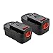 2 x ExpertPower 18v 1500mAh NiCd Battery for Black & Decker 244760-00 A18 HPB18 HPB18-OPE Firestorm A18 FS180BX FS18BX FS18FL FSB18