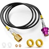 CALPOSE Soda Machine Co2 Adapter, Co2 Refill Quick Connect Adapter with CGA320 Connector, Soda Machine...