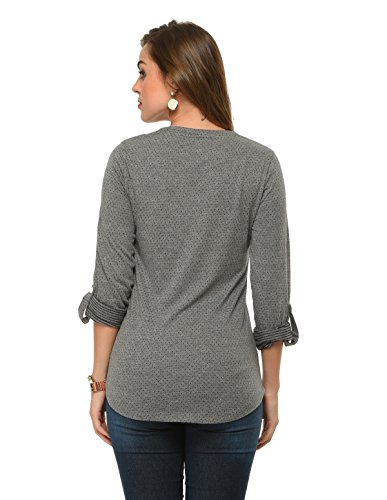 Image of Frenchtrendz Women'sCotton Poly Top(XS-4XL)