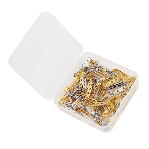 Veemoon 100Pcs Mixed Color Safety Pins Durable Multi Purpose Sewing Pins for Clothing Accessories Craft Projects and Quilting Essential Pins for Crafts and Fashion Design