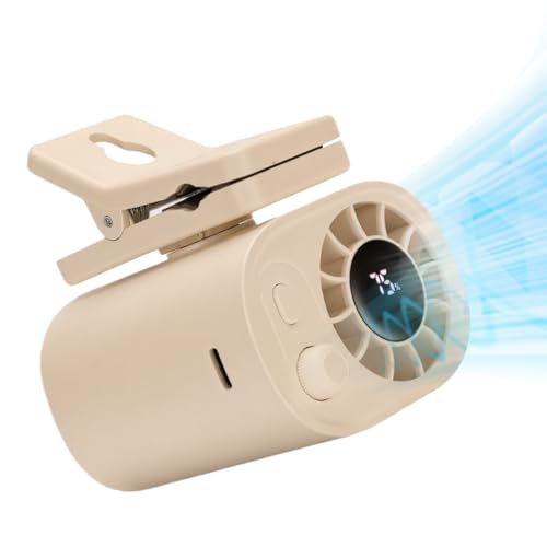 Ventilador de cintura portátil para refrescar tus picnics y días de playa en verano 8
