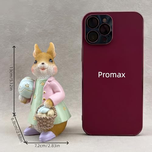 Figura Decorativa de Conejo en Resina para Pascua miniatura 2
