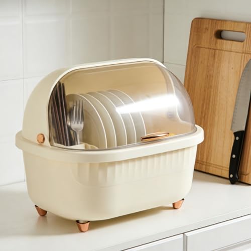 Caja para secar platos y vajilla con bandeja de drenaje M 3