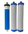 IPW Industries Inc. Compatible Reverse Osmosis Complete Replacement Water Filters for WHER12 and WHER18 System