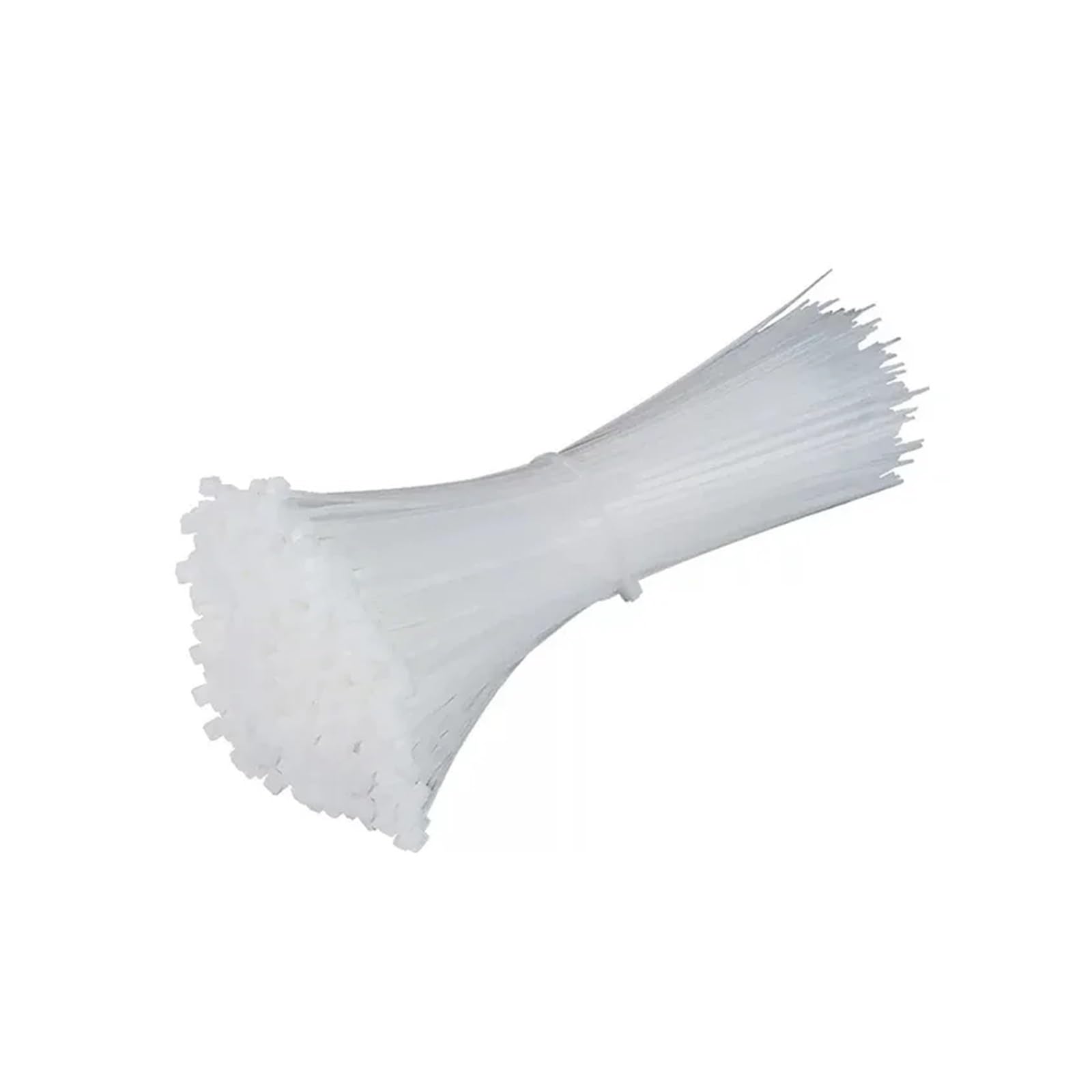 Fascette autobloccanti, fascette in nylon, fascette stringicavo, chiusure rapide in plastica resistenti, alta temperatura(5x300mm)