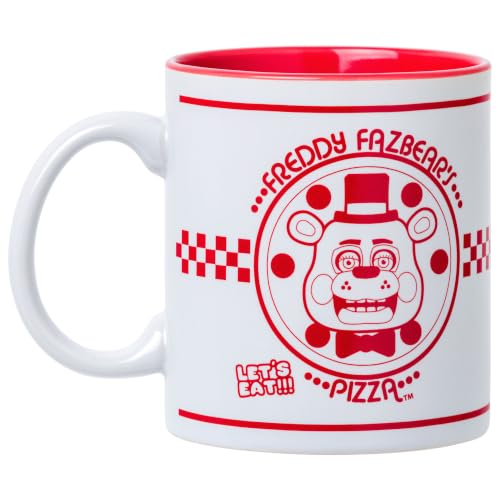 Taza de cerámica Five Nights At Freddy's 20oz Silver Buffalo miniatura 2