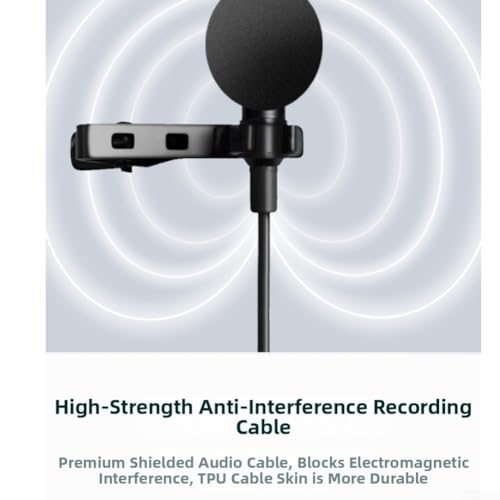 Image of Type-C Lavalier Microphone For Insta360 X5 / GO Ultra Action Camera, Travel Recording Equipment, External Mic With Clear Audio Recording For Video Blogging /Travel Recording