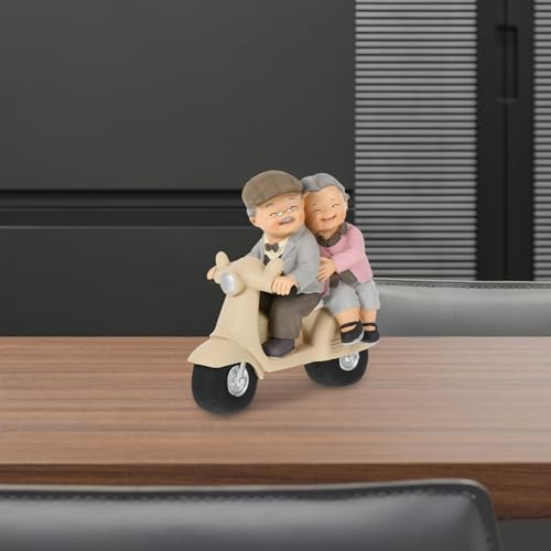 Décoration de table et bureau avec la figurine de couple âgé OSALADI - 6