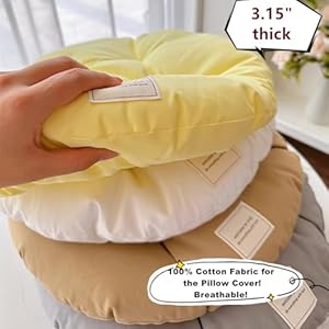 2-Pack-157-Round-Soft-Cat-Kneading-Pillow-Cushion-Bed-for-Cat-Dog-House-Perch-Cushion-Pad-Padding-Khaki - Cucciolini Doodles   2-Pack-157-Round-Soft-Cat-Kneading-Pillow-Cushion-Bed-for-Cat-Dog-House-Perch-Cushion-Pad-Padding-Khaki