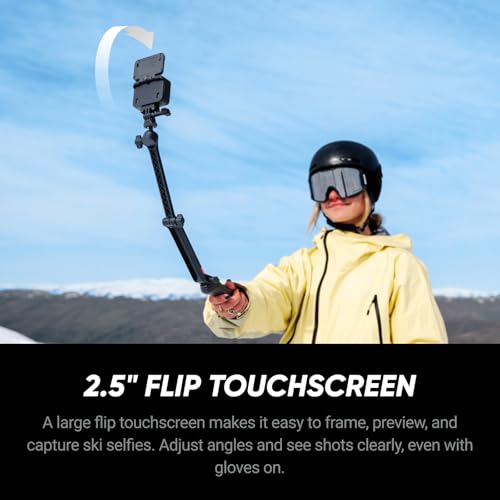 Image of Insta360 Ace Pro 2 Winter Bundle Dual Battery - 8K Waterproof Action Camera Co-Engineered with Leica, 1 /1.3 inch Sensor, Dual AI Chip, Leading Low Light, Superior Audio, Flip Screen & AI Editing for Vlogs