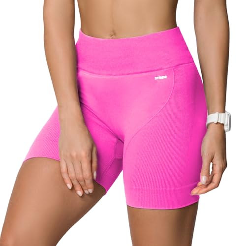 Short Academia Feminino Zero Transparência Sem Costura Poliamida ...