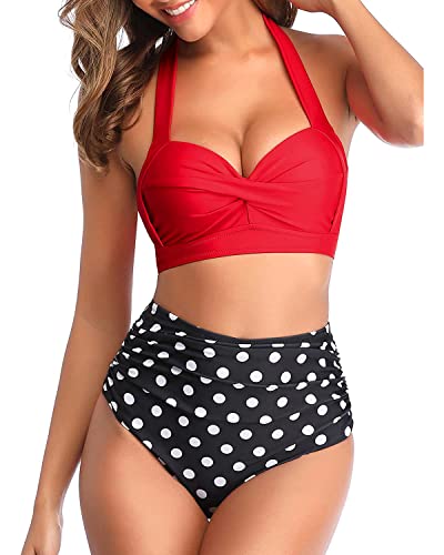 Image of Tempt Me Women Two Piece Swimsuit High Waisted Bikini