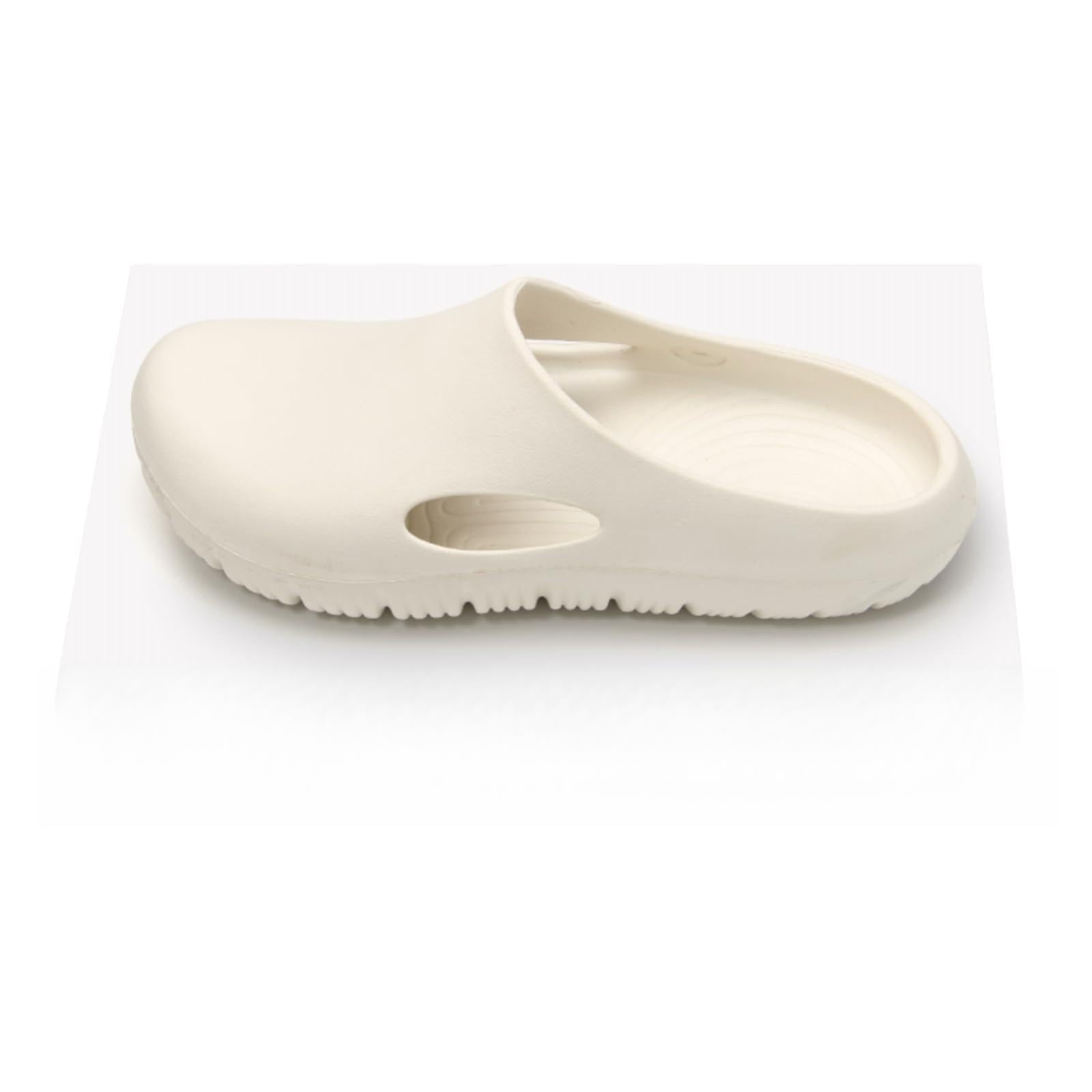 Sandales domicile en EVA pour hommes : le chausson d'été blanc pour le salon