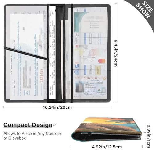 Organizador de Documentos para Auto Multicolor miniatura 3