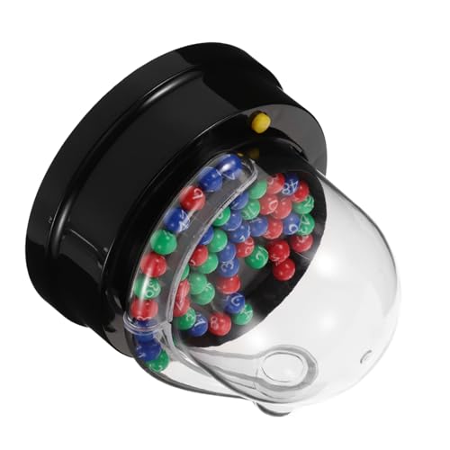 DIKACA 1 Juego Criba vibradora hervidor de Agua de Aluminio Bolsas inflables de Aire Sombrero Bolsa Inflable Jarra Tetera Juegos de Bingo Juguetes máquina de lotería con Bolas el plastico