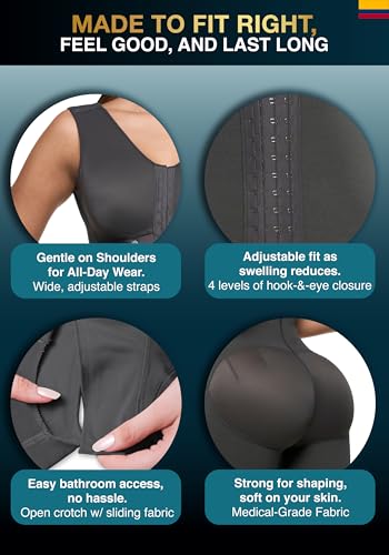 Image of Sonryse Fajas Colombianas Post Surgery Compression Garment Stage 2 Faja Lipo BBL