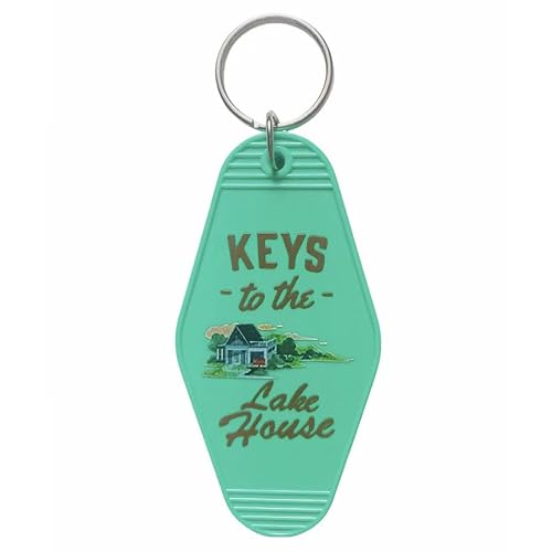 Keys To The Lake House Keychain Plastic Motel Lake House