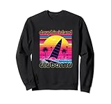 Photo Gallery dauphin island retrò anni 80 stile souvenir beach felpa Photo Gallery dauphin island retrò anni 80 stile souvenir beach felpa