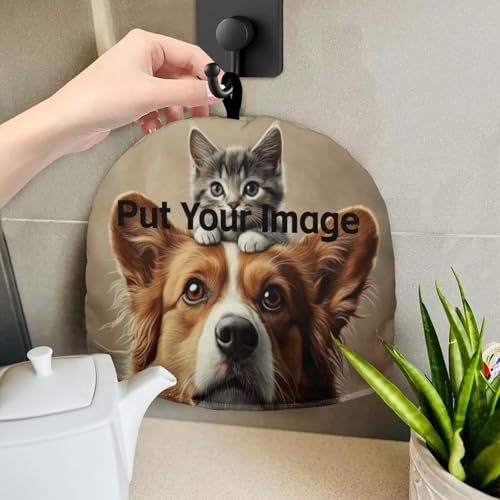 Image of Custom Tea Pot Cover for Keeping Warm Teapot Insulation Cover Customized Personalization Home Decor Kettle Cover