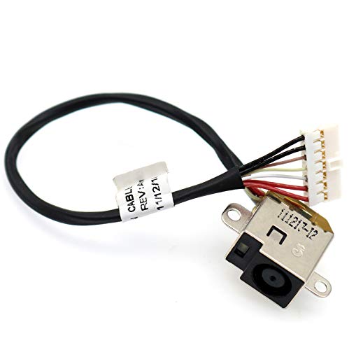 Deal4GO DC Power Jack Cable Wire Harness Replacement for HP Pavilion DV6 DV6-6000 DV6T-6100 DV7 DV7-6000 DV7T-6000 DV7-6B DV7-6C DV6-6029 50.4RN09.001 HPMH-B2995050G00012
