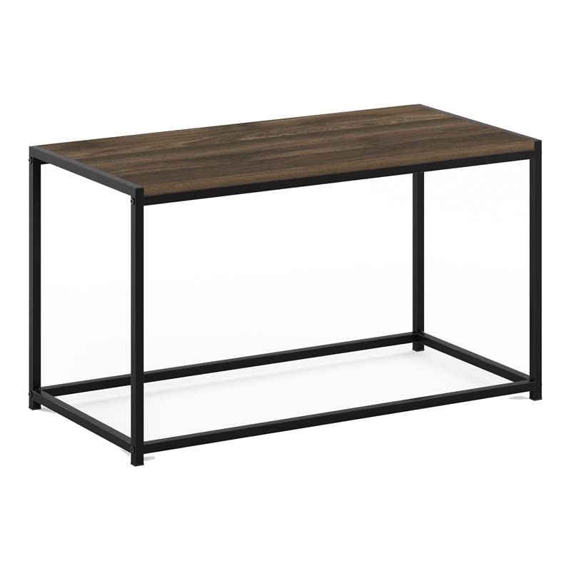 FURINNO Camnus Modern Living Coffee Table, Columbia Walnut