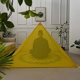 Meditationspyramide für heilende Energie und Edelsteinladung, spirituelles Zubehör für Achtsamkeits- und Energiearbeit