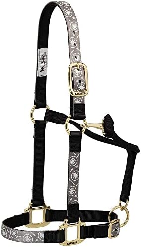 Weaver Leather Nylon Patterned Adjustable Horse Halter Leopard Average - 3