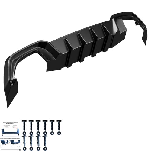 Heckdiffusor kompatibel mit BMW 3er M–Paket G20 / G21 2018–2022