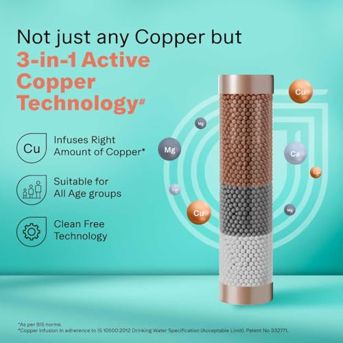 Image of Aquaguard Neo UV+UF|2 Year Filter Life|With Mega Sediment Filter|3-in-1 Active Copper Technology|9 Stage Purification|6L storage|Suitable for Municipal Water (TDS < 200 ppm)