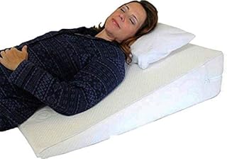 LARGE Bed Wedge Raised Pillow Acid Reflux GERD Memory Foam Back OL9