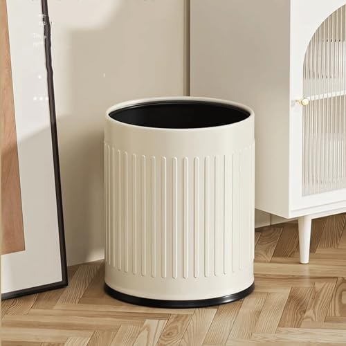 Botes de basura para cocina modernos contenedor interior blanco baño grande 6