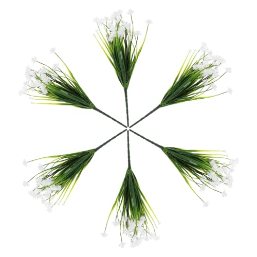 ULTECHNOVO 6 Bunches Bunches Artificial Daffodil Flowers Fau